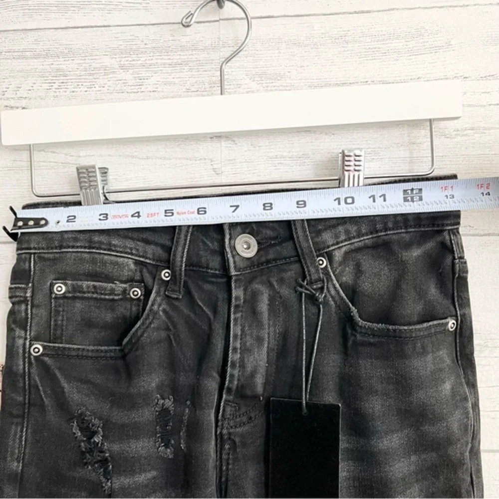 Bluecarats The McQueen Slim Fit Jean in Black size 28.